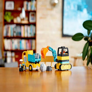 Lego 10931 Duplo Truck & Tracked Excavator (20 Pieces)