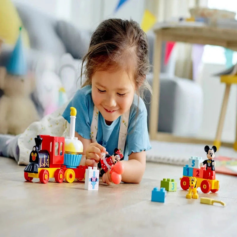 Lego 10941 Duplo Mickey & Minnie Birthday Train (22 Pieces)-Construction-LEGO-Toycra
