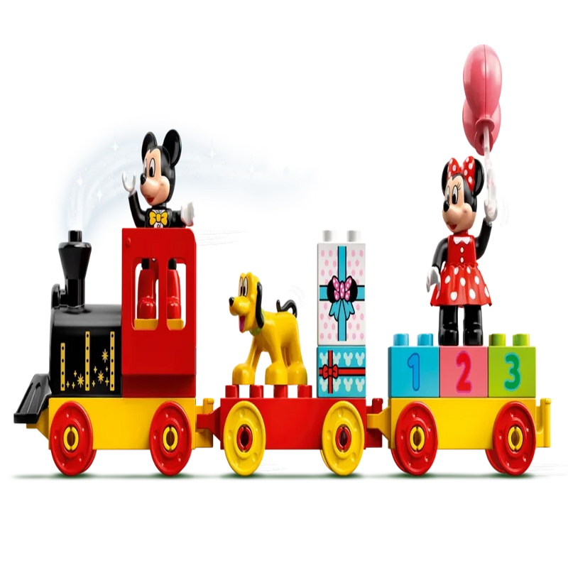 Lego 10941 Duplo Mickey & Minnie Birthday Train (22 Pieces)-Construction-LEGO-Toycra