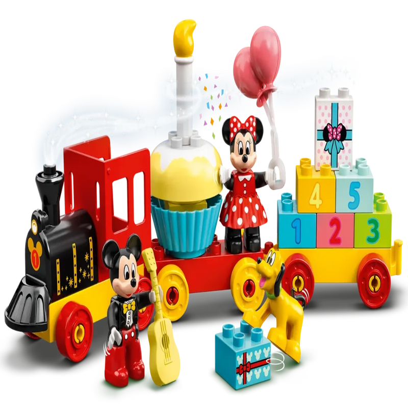 Lego 10941 Duplo Mickey & Minnie Birthday Train (22 Pieces)-Construction-LEGO-Toycra