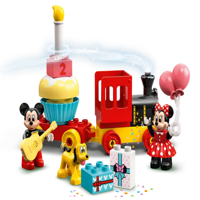 Lego 10941 Duplo Mickey & Minnie Birthday Train (22 Pieces)-Construction-LEGO-Toycra