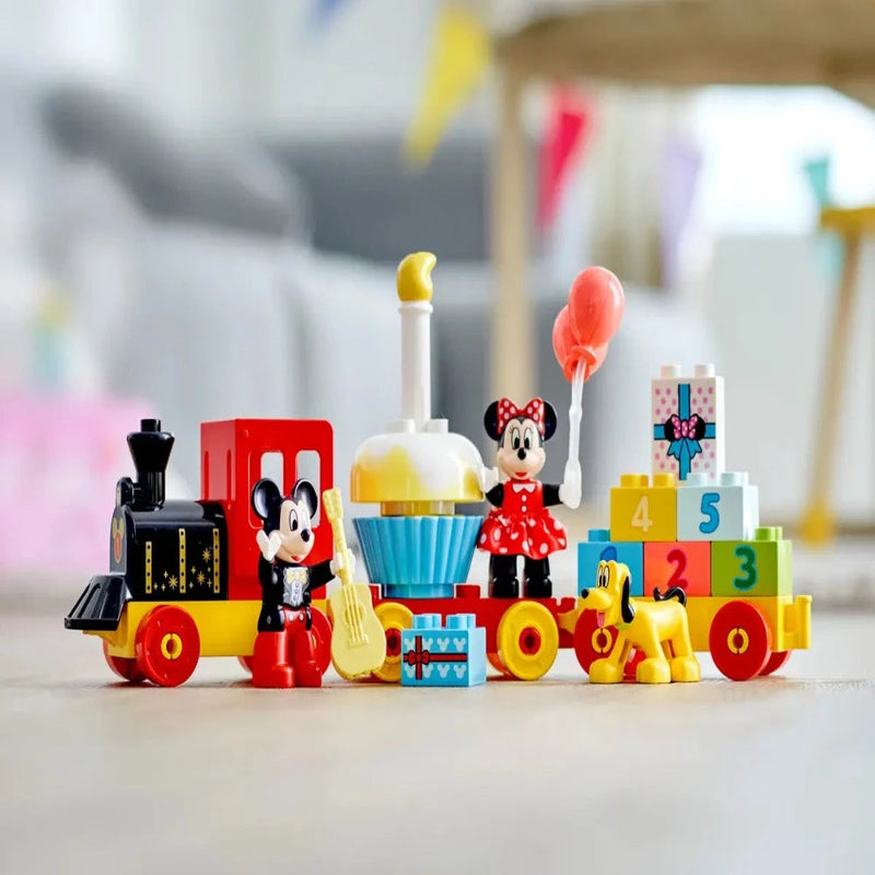 Lego 10941 Duplo Mickey & Minnie Birthday Train (22 Pieces)-Construction-LEGO-Toycra
