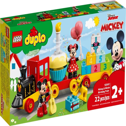 Lego 10941 Duplo Mickey & Minnie Birthday Train (22 Pieces)-Construction-LEGO-Toycra