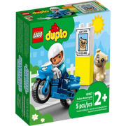 Lego 10967 DUPLO Town Rescue Police Motorcycle ( 5 Pieces )-Construction-LEGO-Toycra