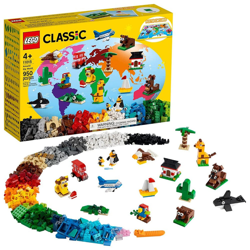 Lego 11015 Classic Around The World (950 Pieces)