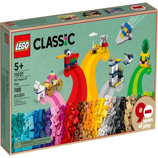 Lego 11021 Classic 90 Years Of Play (1100 Pieces)-Construction-LEGO-Toycra