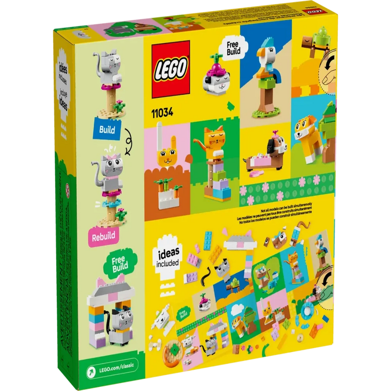 Lego 11034 Creative Pets ( 450 Pieces )-Construction-LEGO-Toycra