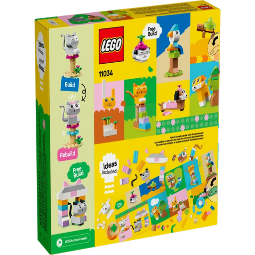 Lego 11034 Creative Pets ( 450 Pieces )-Construction-LEGO-Toycra