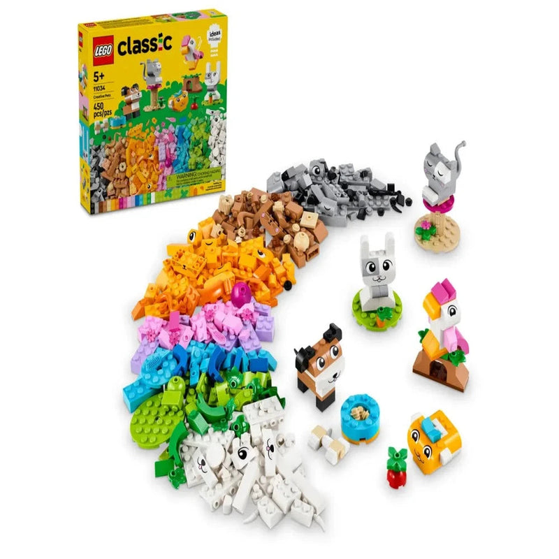 Lego 11034 Creative Pets ( 450 Pieces )-Construction-LEGO-Toycra
