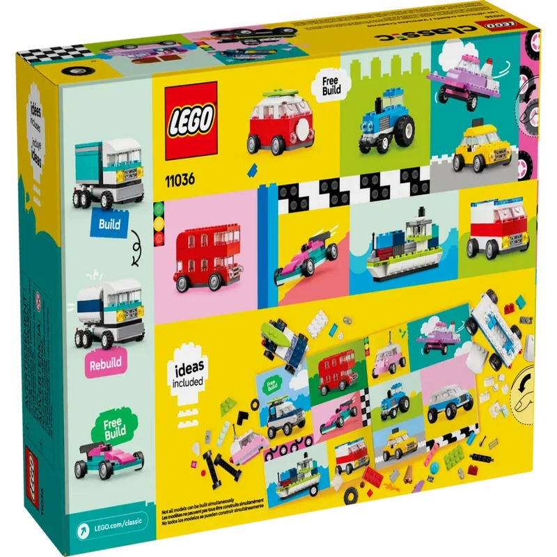 Lego 11036 Classic Creative Vehicles ( 900 Pieces )