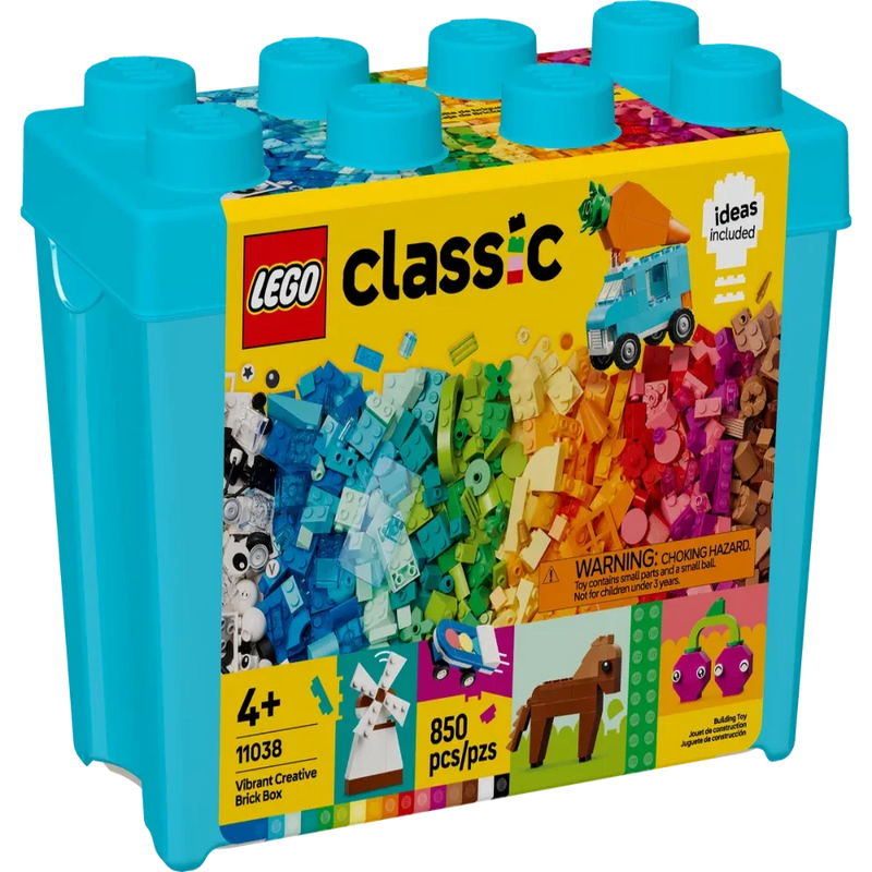 Lego 11038 Classic Vibrant Creative Brick Box (850 Pieces)