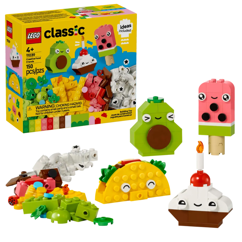 Lego 11039 Classic Creative Food Friends (150 Pieces)