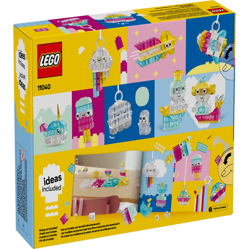 Lego 11040 Classic Magical Transparent Box (340 Pieces)