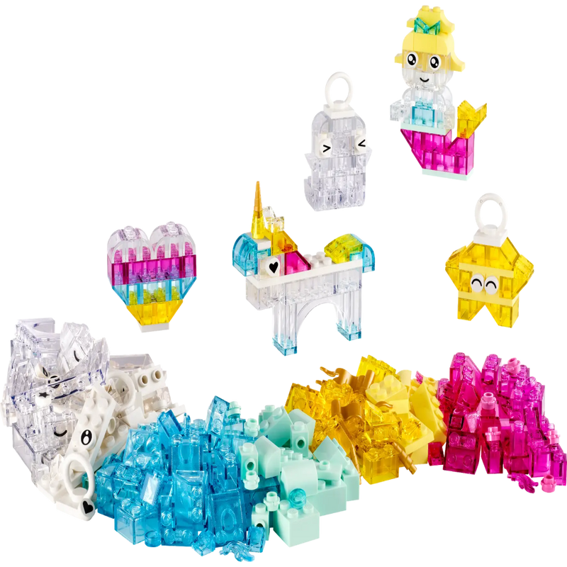 Lego 11040 Classic Magical Transparent Box (340 Pieces)