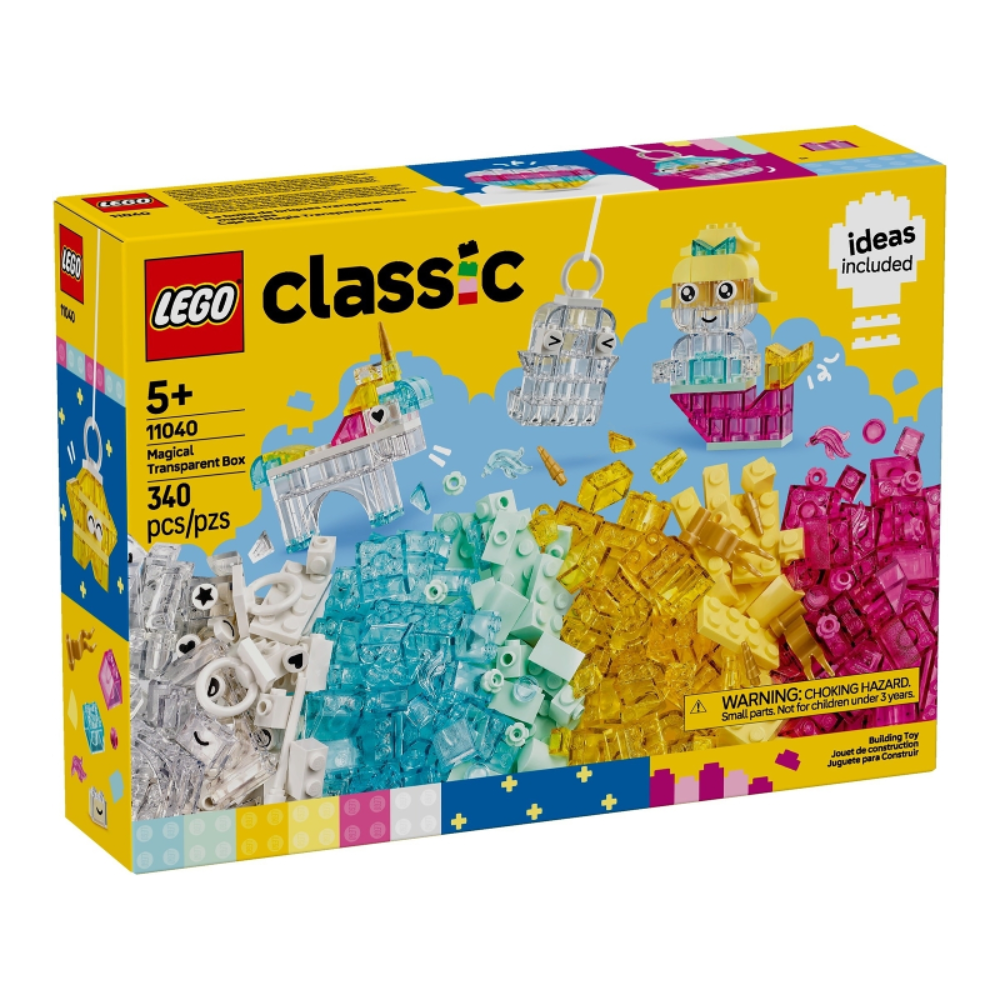 Lego 11040 Magical Transparent Box (340 Pieces)