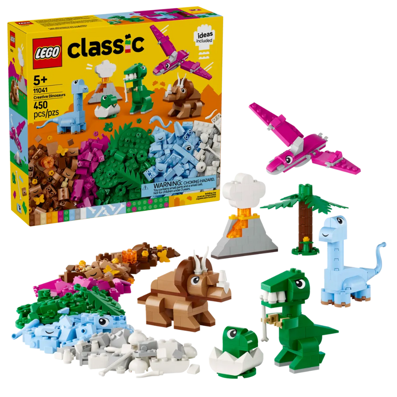 Lego 11041 Classic Creative Dinosaurs (450 Pieces)