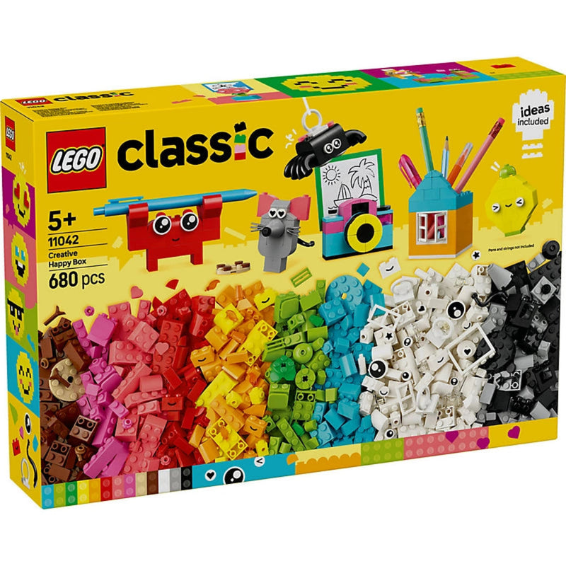 Lego 11042 Classic Creative Happy Box (680 Pieces)
