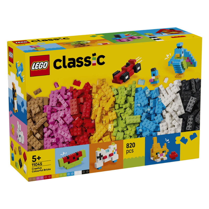 Lego 11045 Classic Creative Colorful Bricks (820 Pieces)