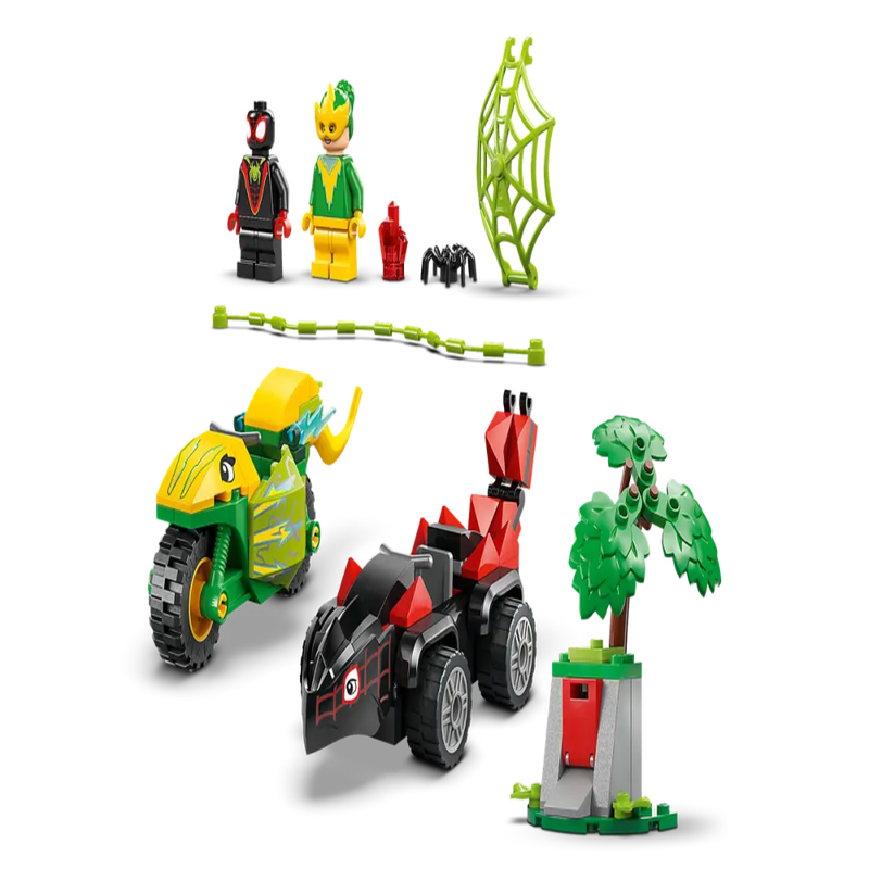 Lego 11198 Spidey Spin And Electro Dinosaur Vehicle Chase (124 Pieces)