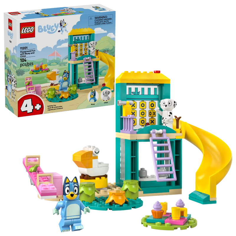 Lego 11201 Bluey Playground Fun With Bluey And Chloe ( 104 Pieces)