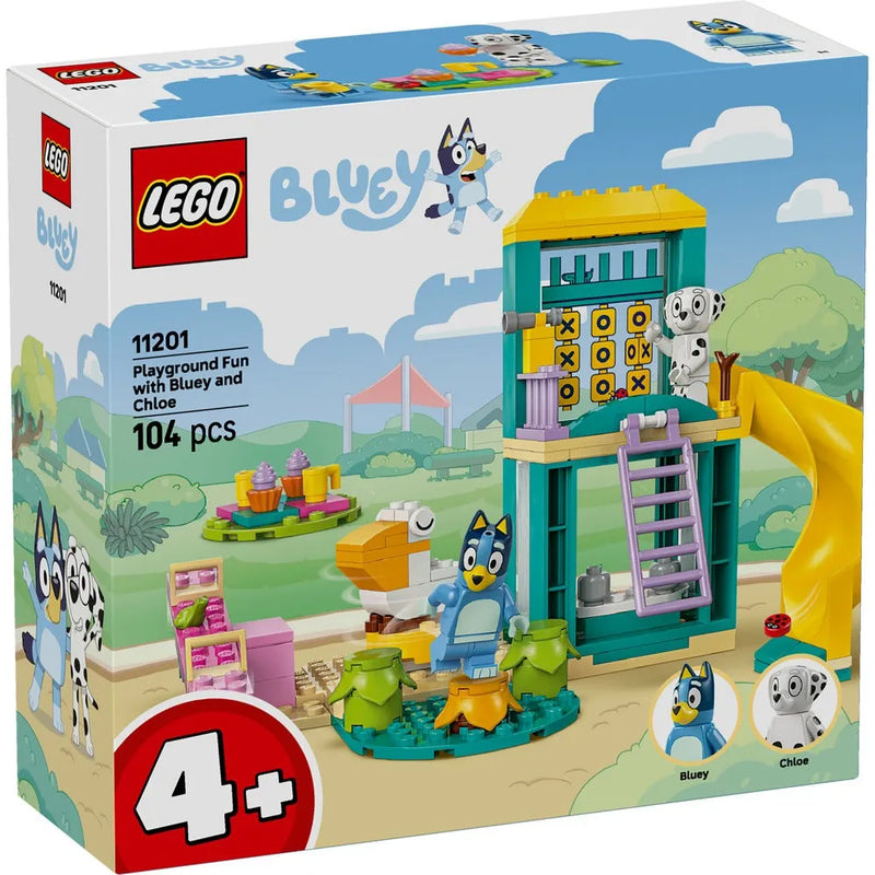 Lego 11201 Bluey Playground Fun With Bluey And Chloe ( 104 Pieces)