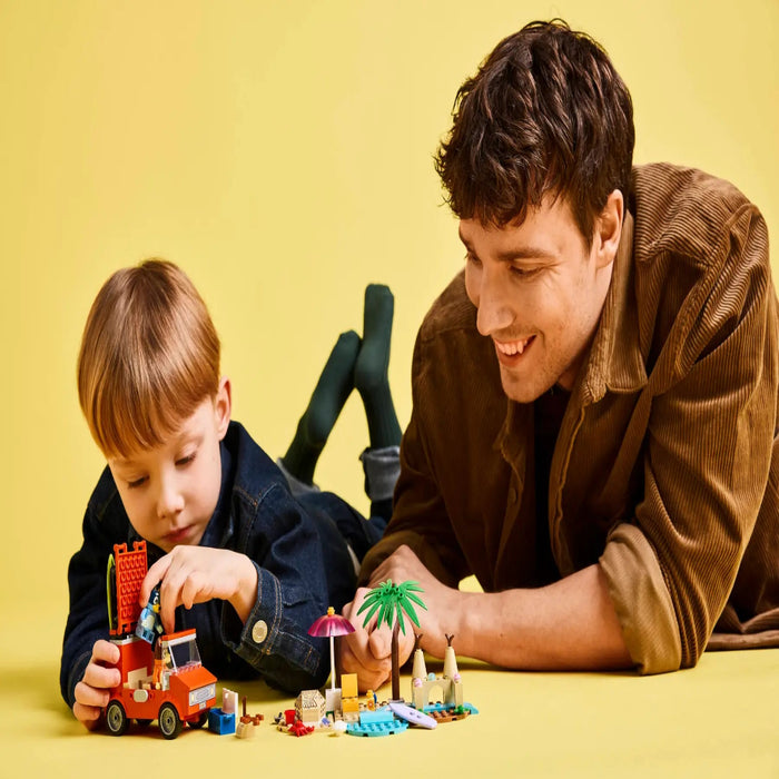 Lego 11202 Bluey Bluey's Beach & Family Car Trip (133 Pieces)-Construction-LEGO-Toycra