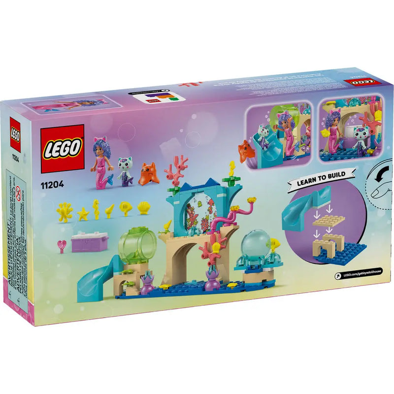 Lego 11204 Gabby's Dollhouse Mermaid Gabby's Aquarium Adventure (103 Pieces)