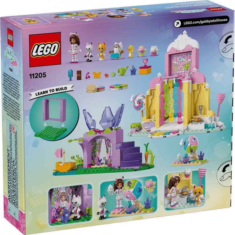 Lego 11205 Gabby's Dollhouse Sweet Treat Mountain & Kitty Garden (263 Pieces)