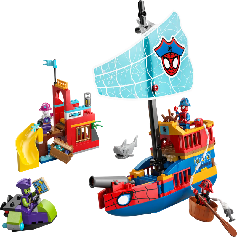 Lego 11208 Spidey Team Spidey Pirate Ship (201 Pieces)