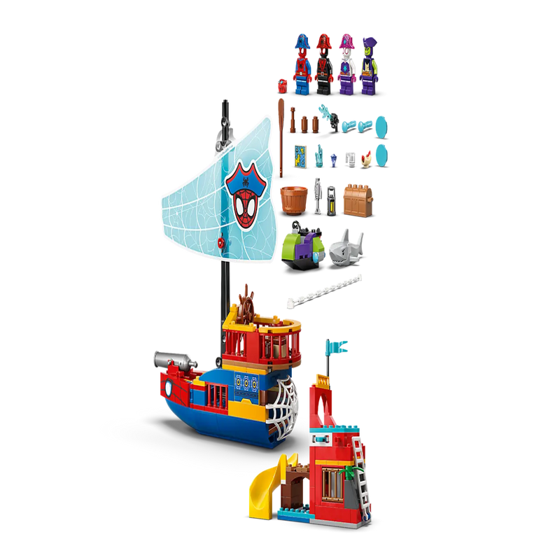 Lego 11208 Spidey Team Spidey Pirate Ship (201 Pieces)