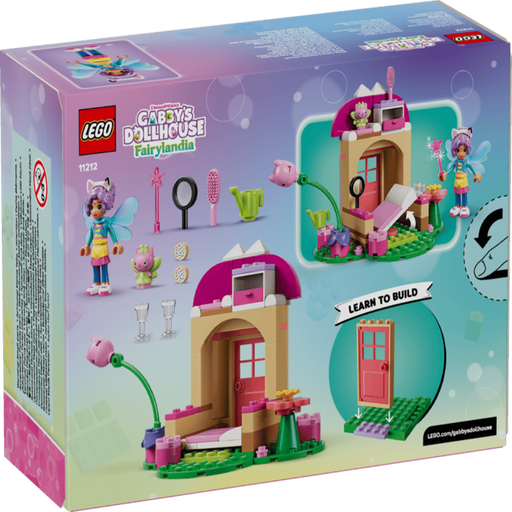 Lego 11212 Gabby's Dollhouse Kitty Fairy's Garden House (103 pcs)