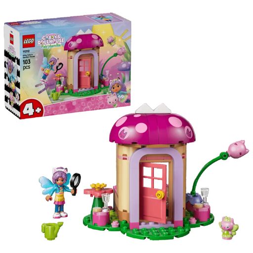 Lego 11212 Gabby's Dollhouse Kitty Fairy's Garden House (103 pcs)
