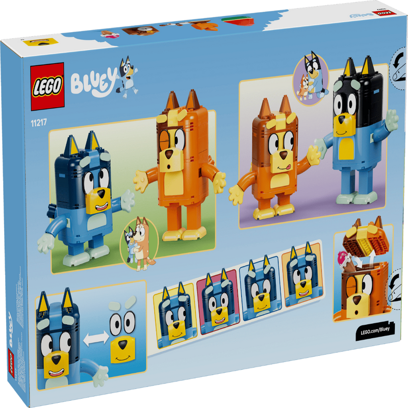 Lego 11217 Bluey Brick-Built Bluey Family (466 Pieces)