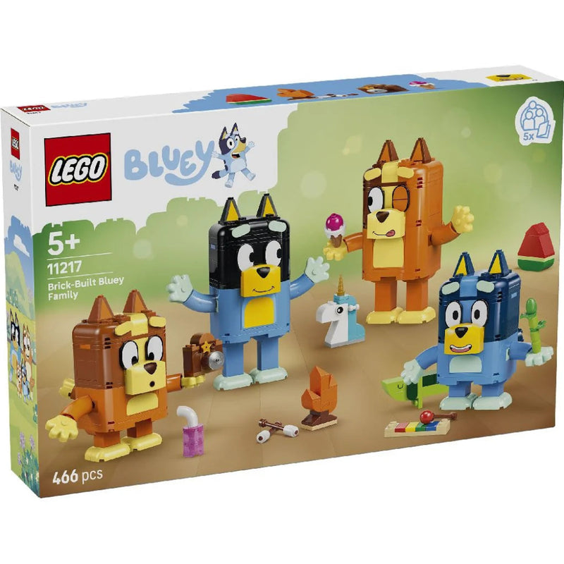 Lego 11217 Bluey Brick-Built Bluey Family (466 Pieces)