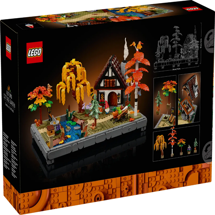 Lego 11372 Icons Autumn Cottage Garden (1102 Pieces)-Construction-LEGO-Toycra