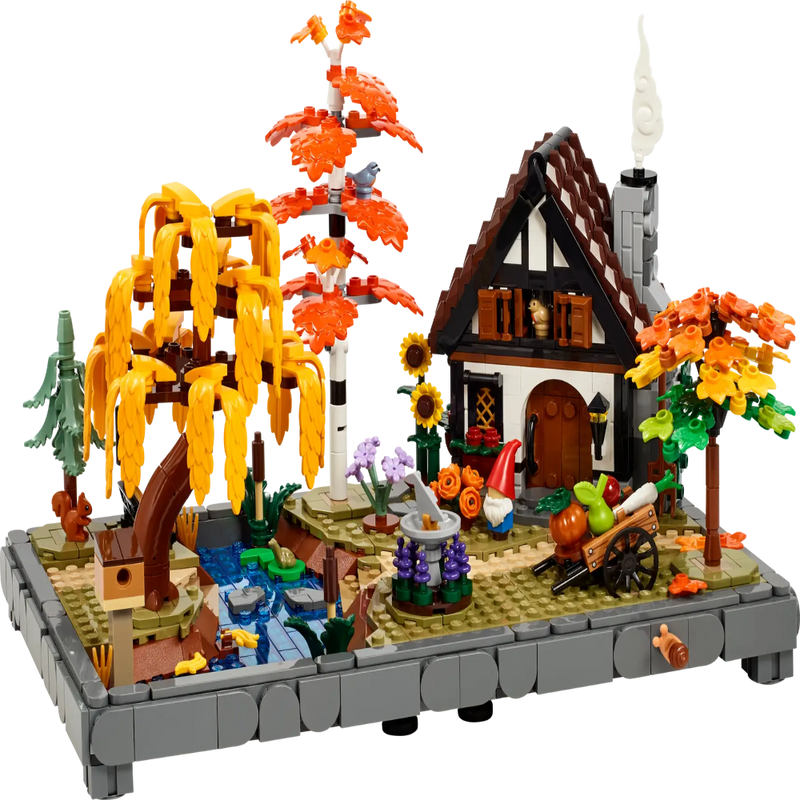 Lego 11372 Icons Autumn Cottage Garden (1102 Pieces)