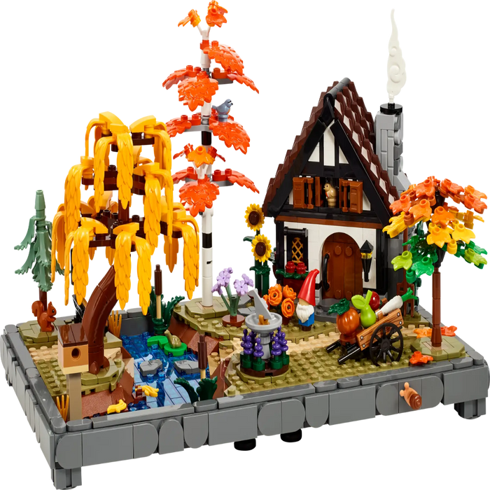 Lego 11372 Icons Autumn Cottage Garden (1102 Pieces)-Construction-LEGO-Toycra