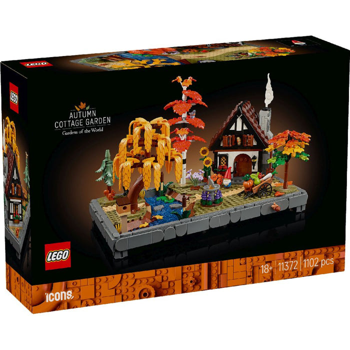 Lego 11372 Icons Autumn Cottage Garden (1102 Pieces)-Construction-LEGO-Toycra