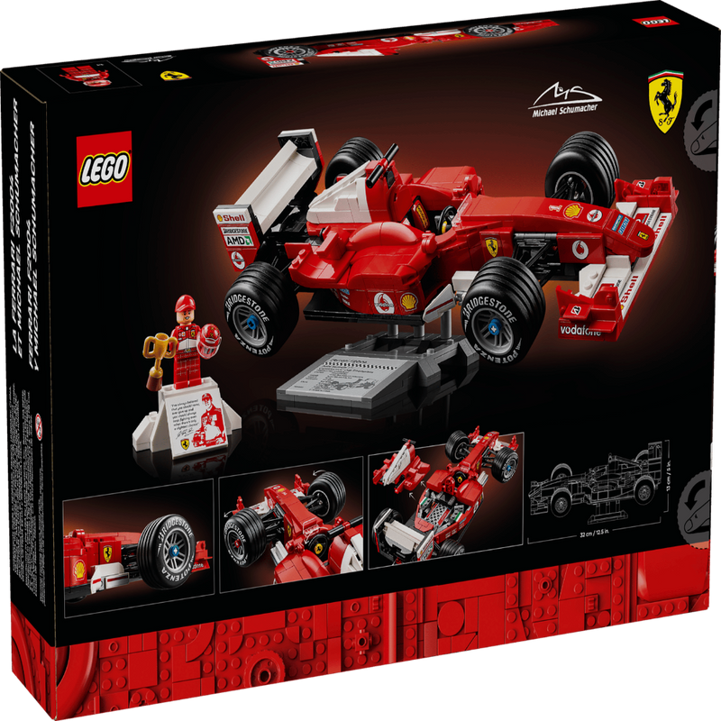 Lego 11375 Icons Ferrari F2004 & Michael Schumacher (735 Pieces)