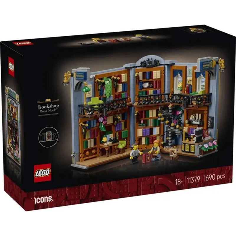 Lego 11379 Icons Bookshop: Book Nook (1690 pcs)