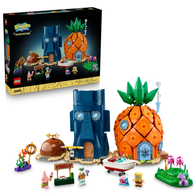 Lego 11386 Icons SpongeBob SquarePants: Bikini Bottom (1794 pcs)