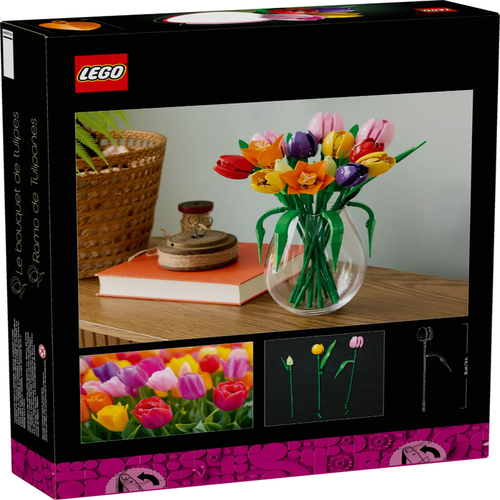 Lego 11501 Botanicals Tulip Bouquet (576 Pieces)-Construction-LEGO-Toycra