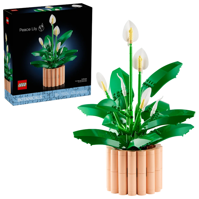 Lego 11504 Botanicals Peace Lily (474 Pieces)-Construction-LEGO-Toycra