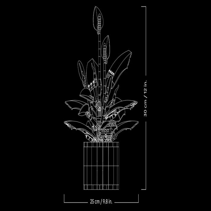 Lego 11504 Botanicals Peace Lily (474 Pieces)-Construction-LEGO-Toycra