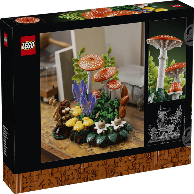 Lego 11505 Botanicals Woodland Mushrooms (806 Pieces)