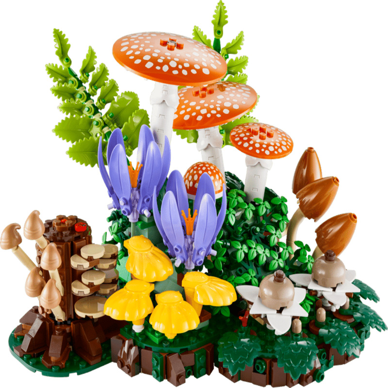 Lego 11505 Botanicals Woodland Mushrooms (806 Pieces)