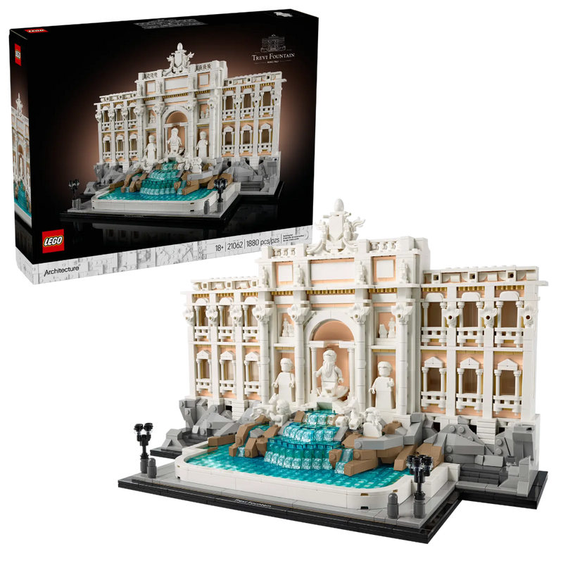 Lego 21062 Architecture Trevi Fountain (1880 Pieces)
