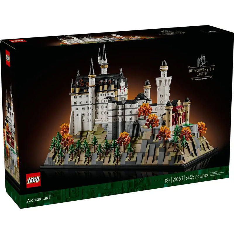 Lego 21063 Architecture Neuschwanstein Castle (3455 Pieces)