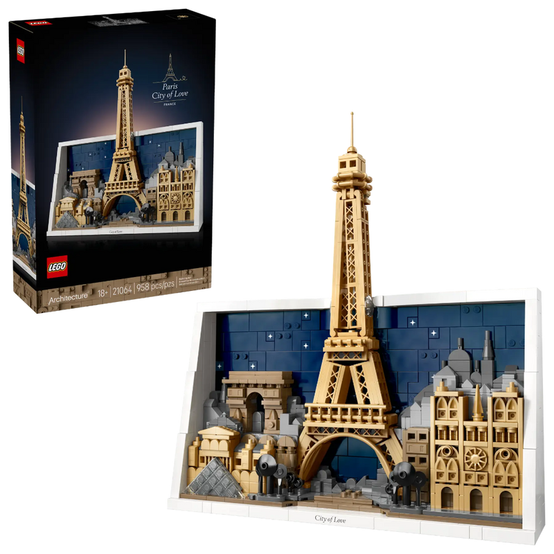Lego 21064 Architecture Paris – City of Love (958 Pieces)