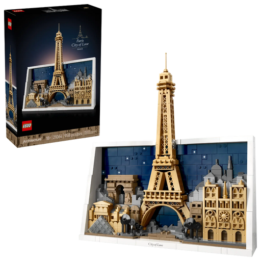 Lego 21064 Architecture Paris – City of Love (958 Pieces)-Construction-LEGO-Toycra